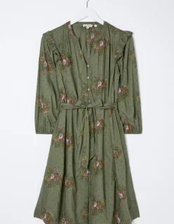 FatFace Bernie Embroidered Shirt Dress|Women View All