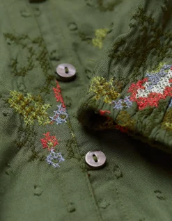 FatFace Bernie Embroidered Shirt Dress|Women View All