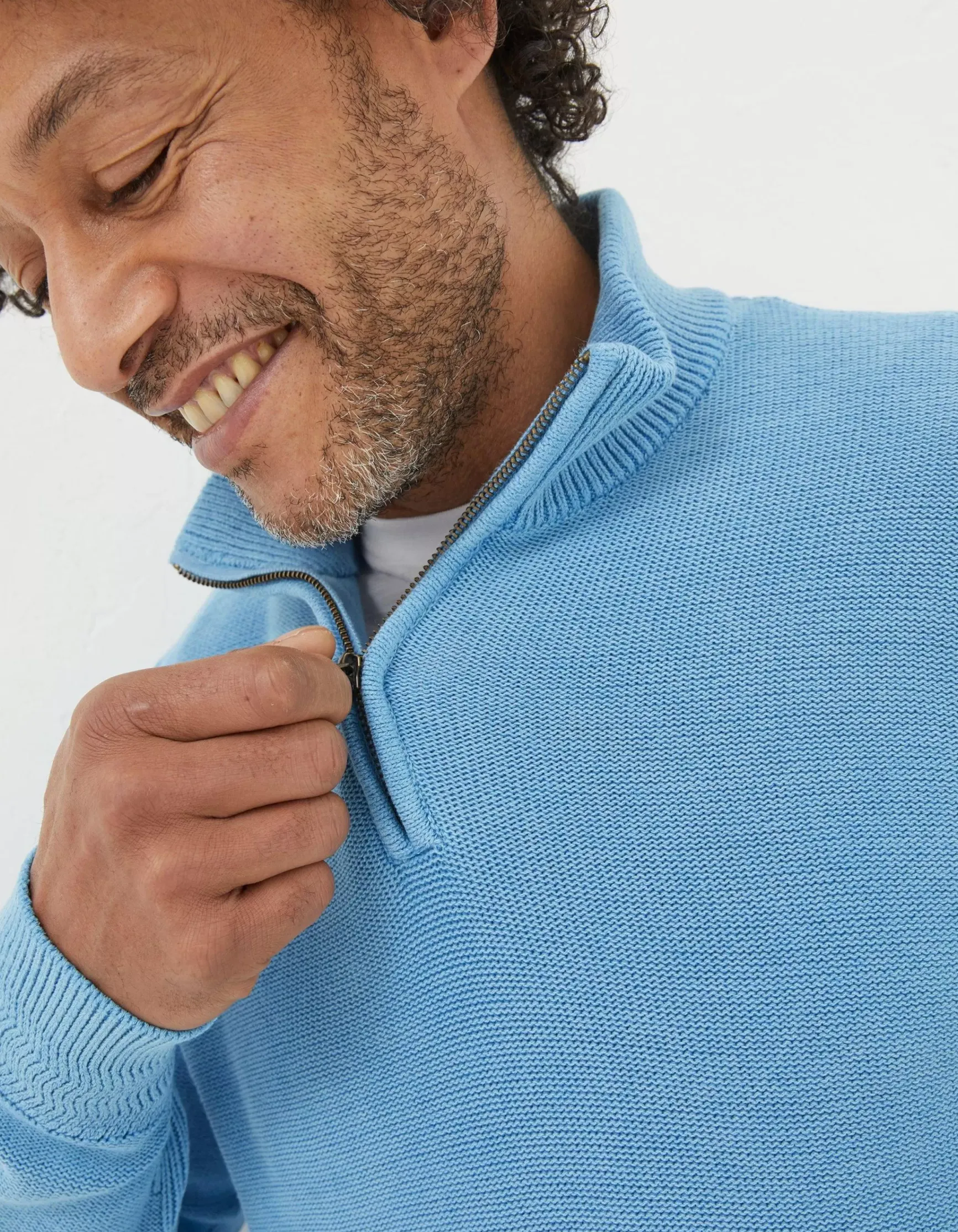 FatFace Berwick Washed Half Neck|Men View All