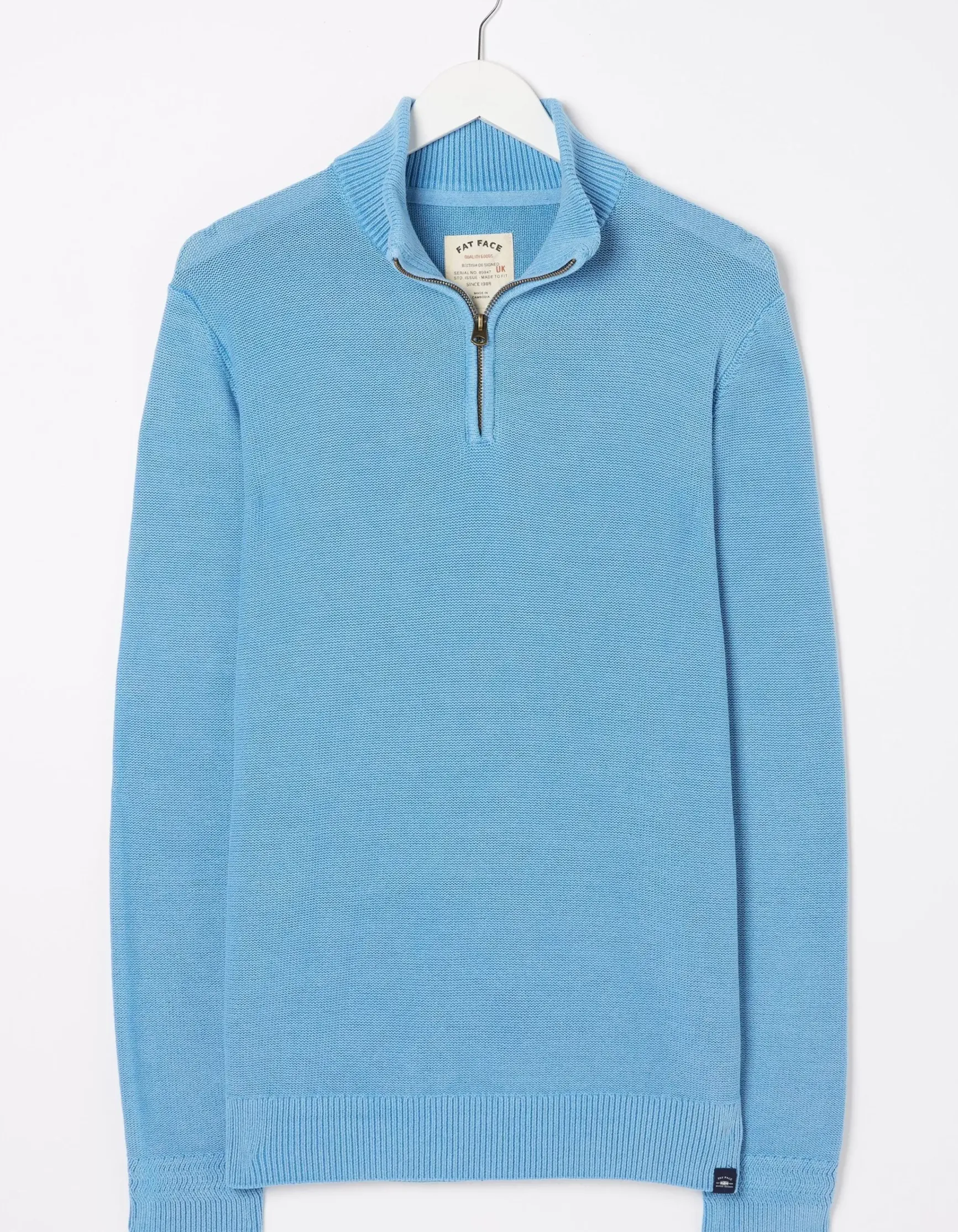 FatFace Berwick Washed Half Neck|Men View All