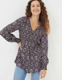 FatFace Beth Ikat Geo Tunic|Women View All