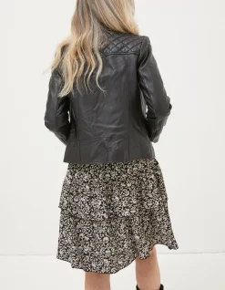 FatFace Bethany Quilted Biker Jacket|Women Coats & Jackets