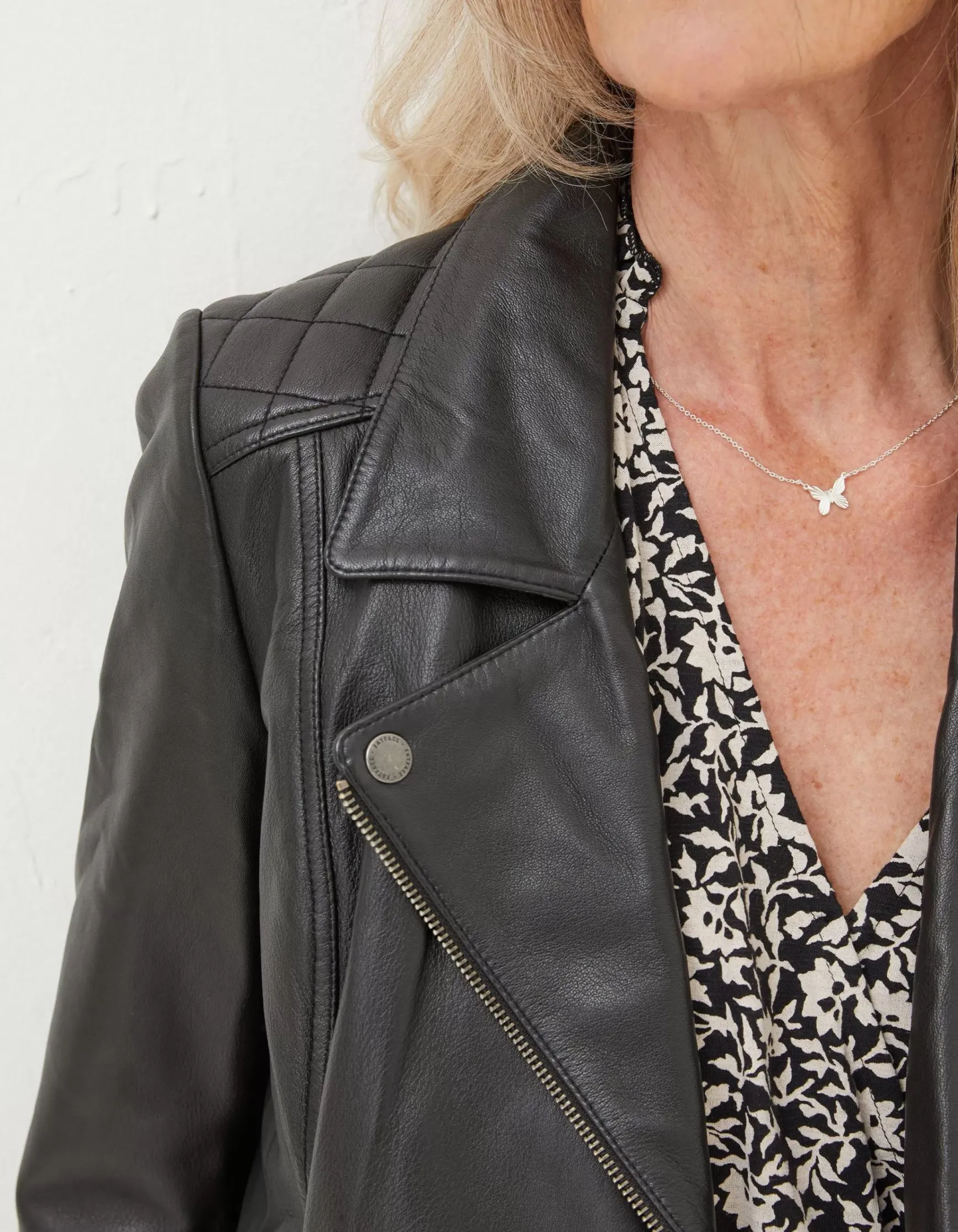 FatFace Bethany Quilted Biker Jacket|Women Coats & Jackets