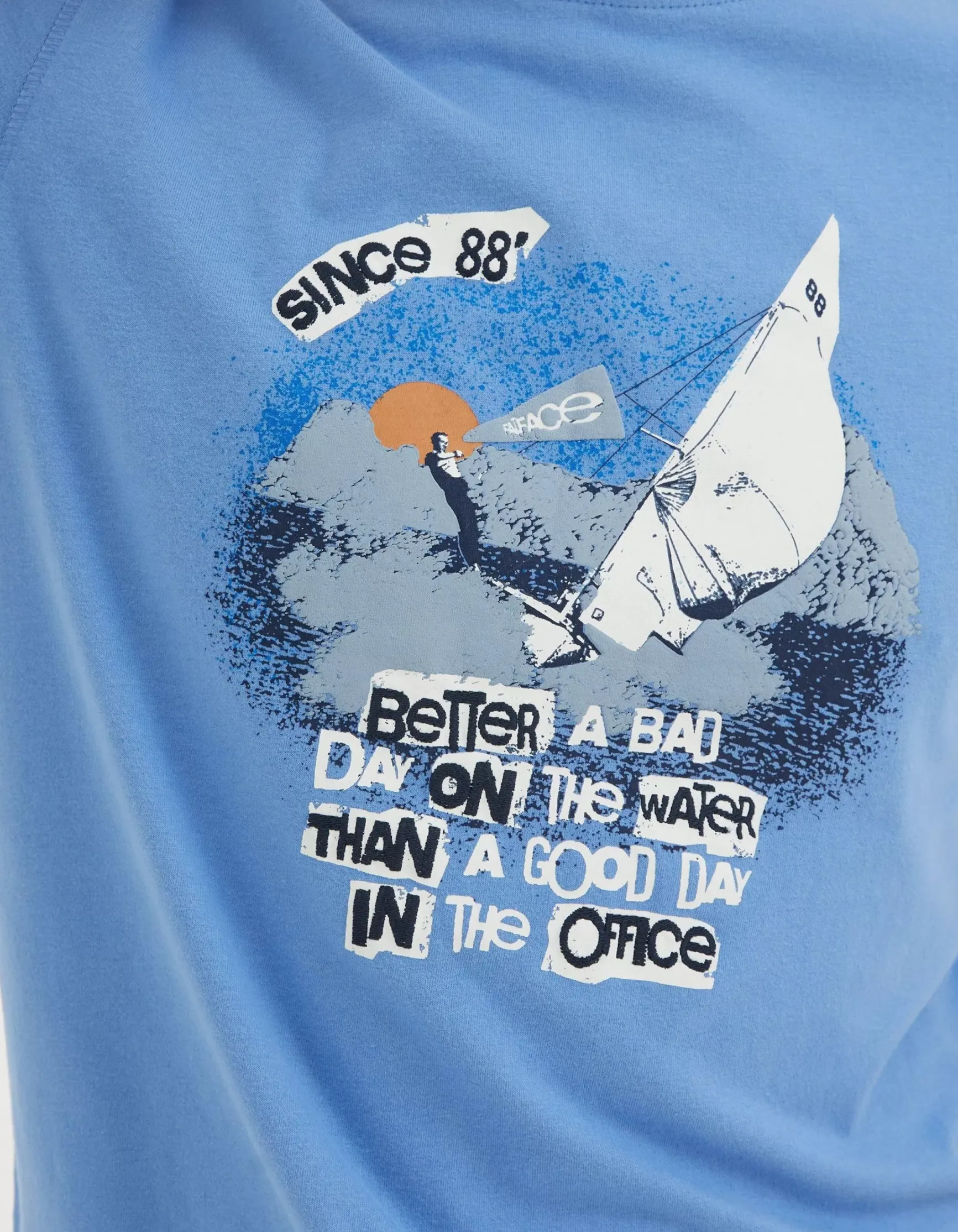 FatFace Better A Bad Day Sail T Shirt|Men View All