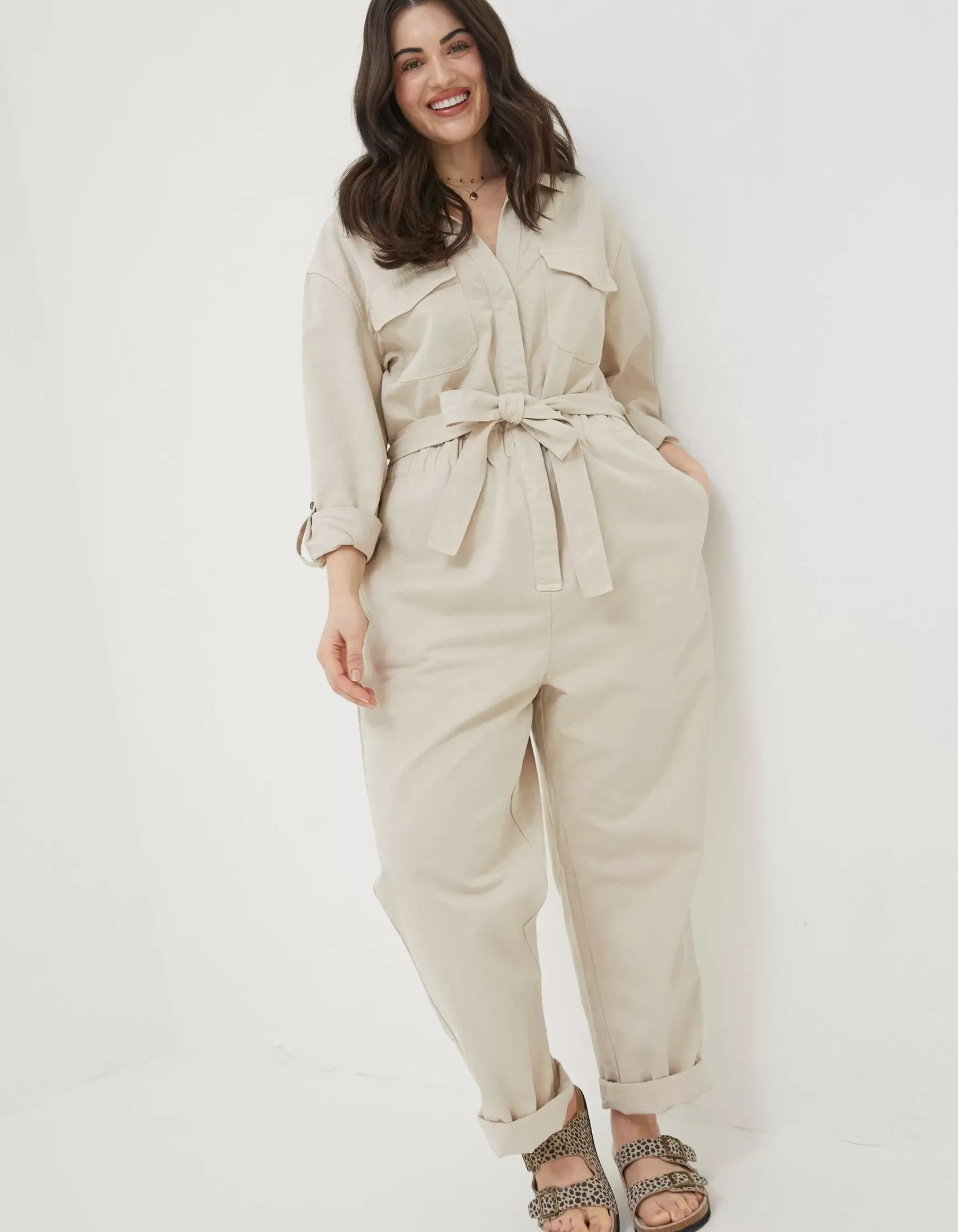 FatFace Betty Boilersuit|Women Jeans & Dungarees