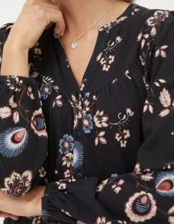 FatFace Betty Fall Floral Tunic|Women Tops & T-Shirts