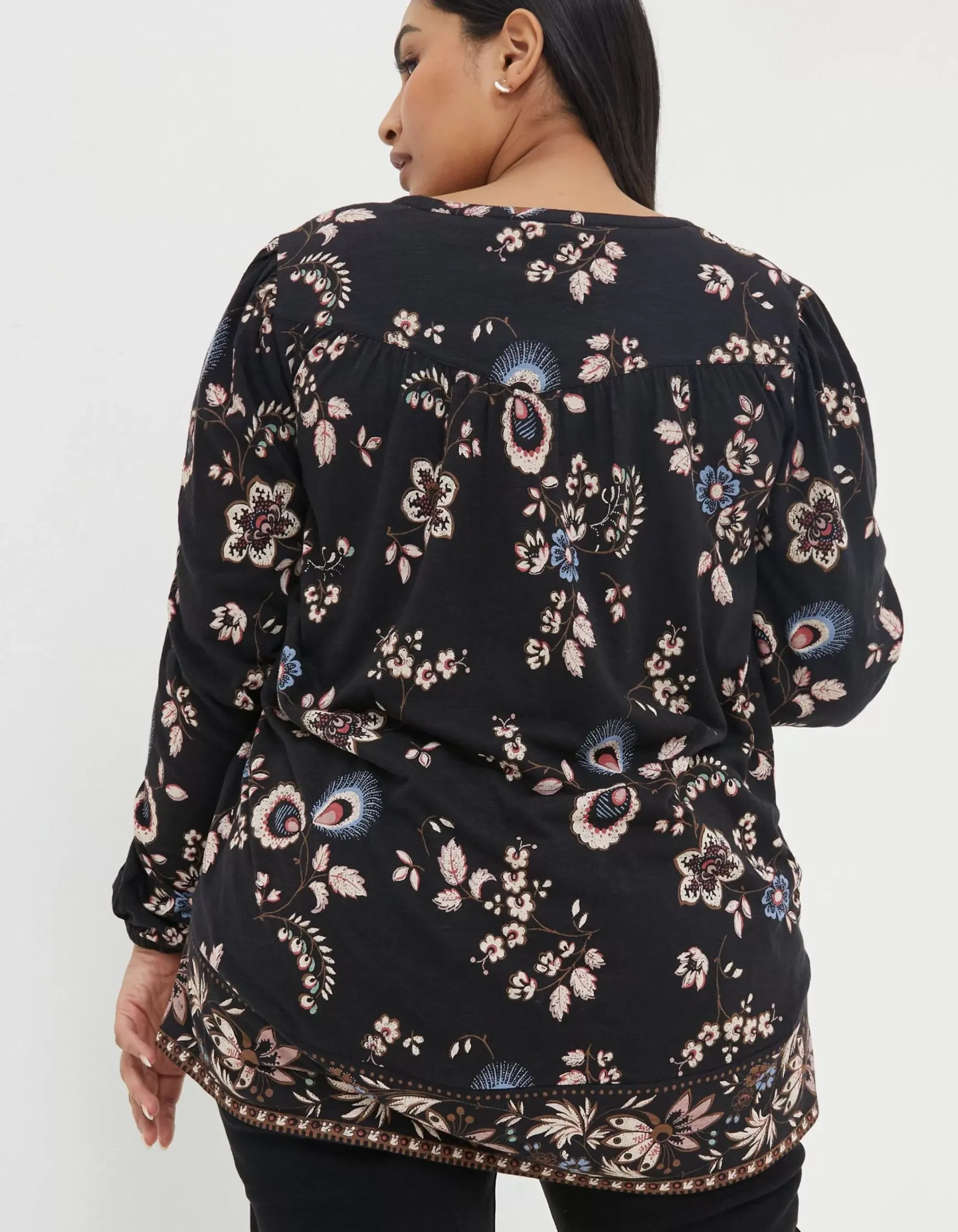 FatFace Betty Fall Floral Tunic|Women Tops & T-Shirts