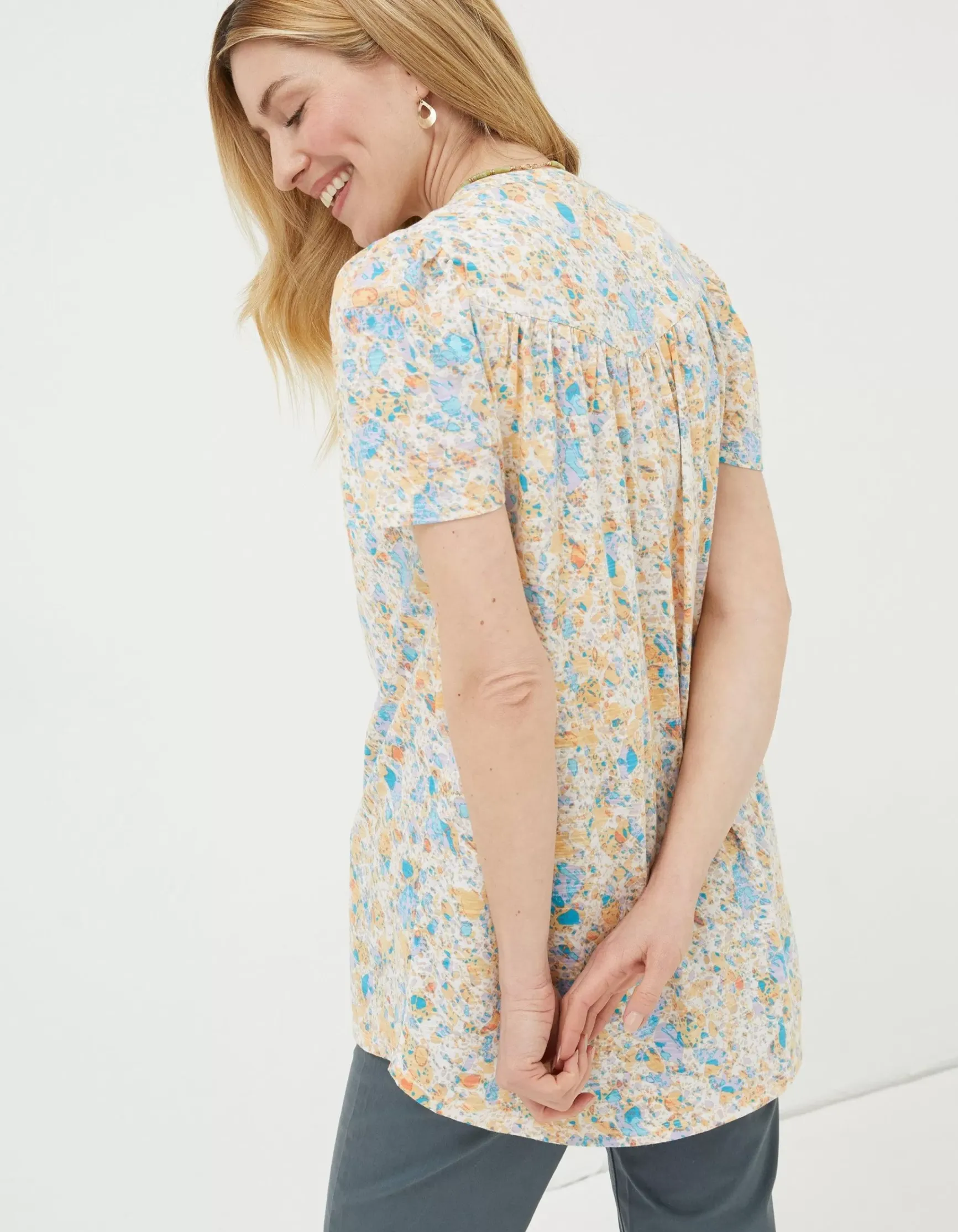 FatFace Betty Mineral Tunic|Women Tops & T-Shirts
