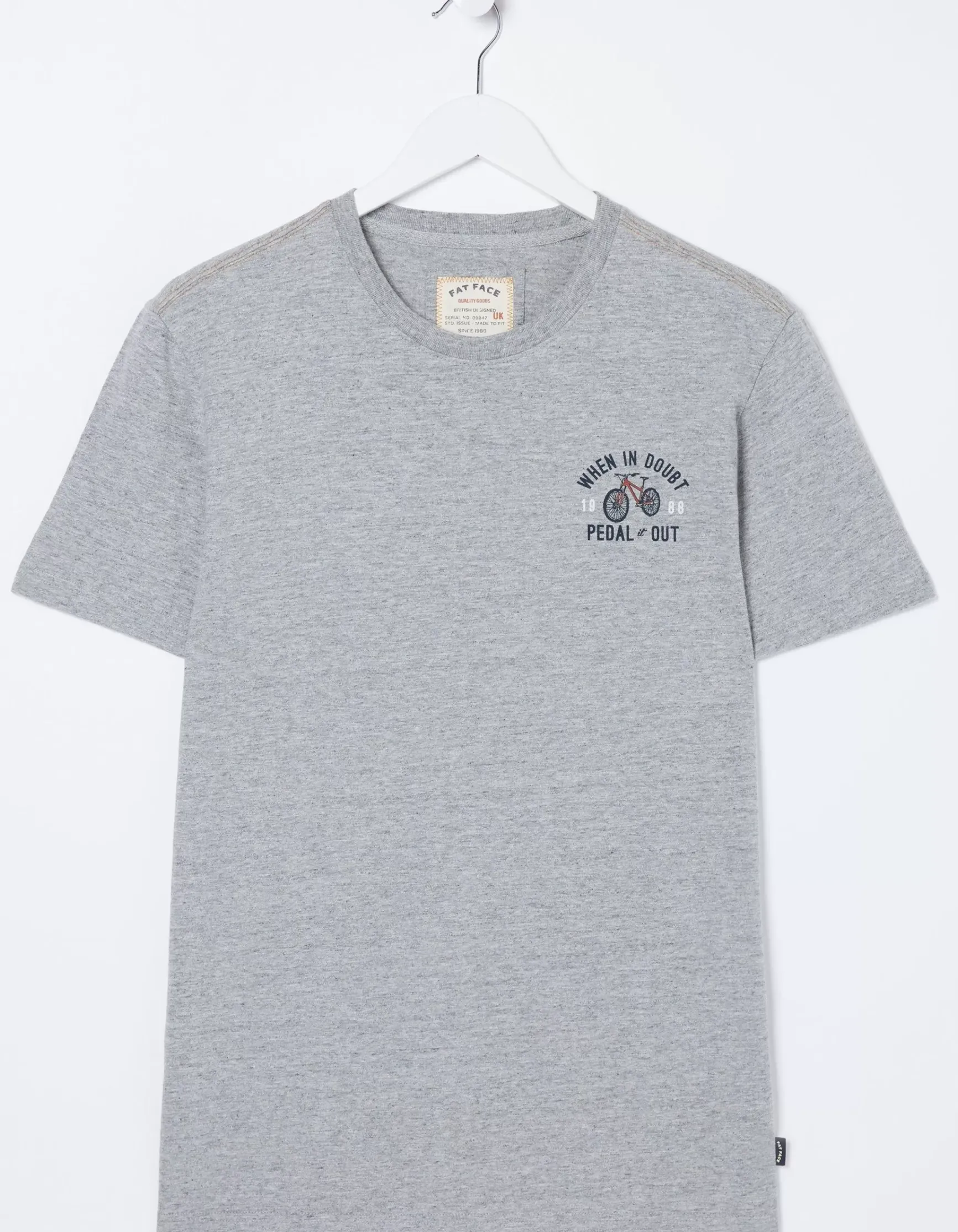 FatFace Bike Pedal T-Shirt|Men T-Shirts