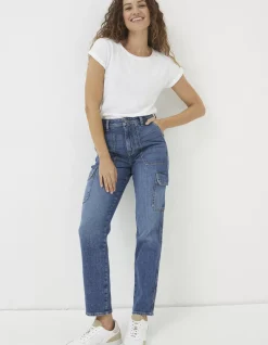 FatFace Blair Cargo Jeans|Women Jeans & Dungarees