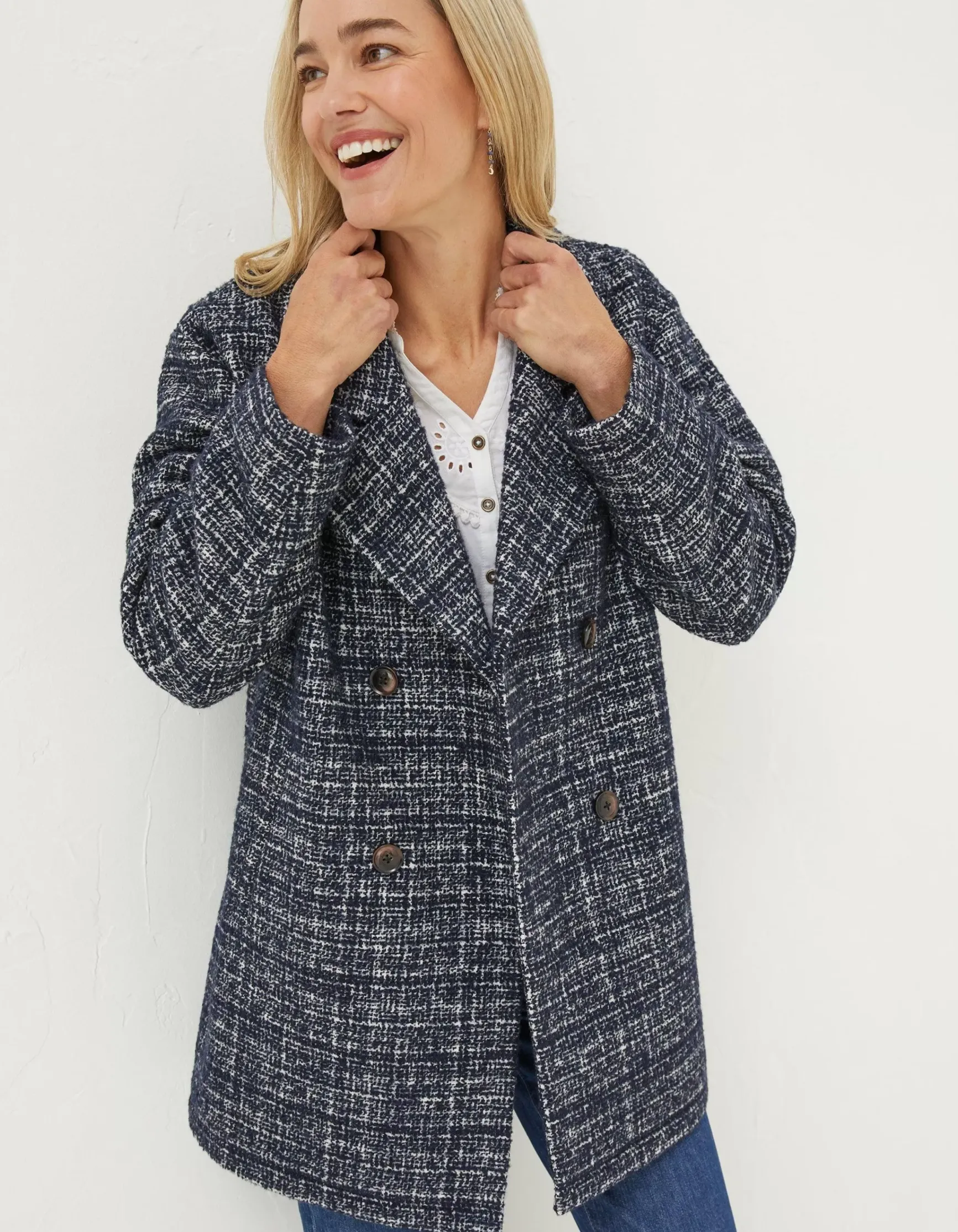 FatFace Blair Wool Blend Coat|Women Coats & Jackets