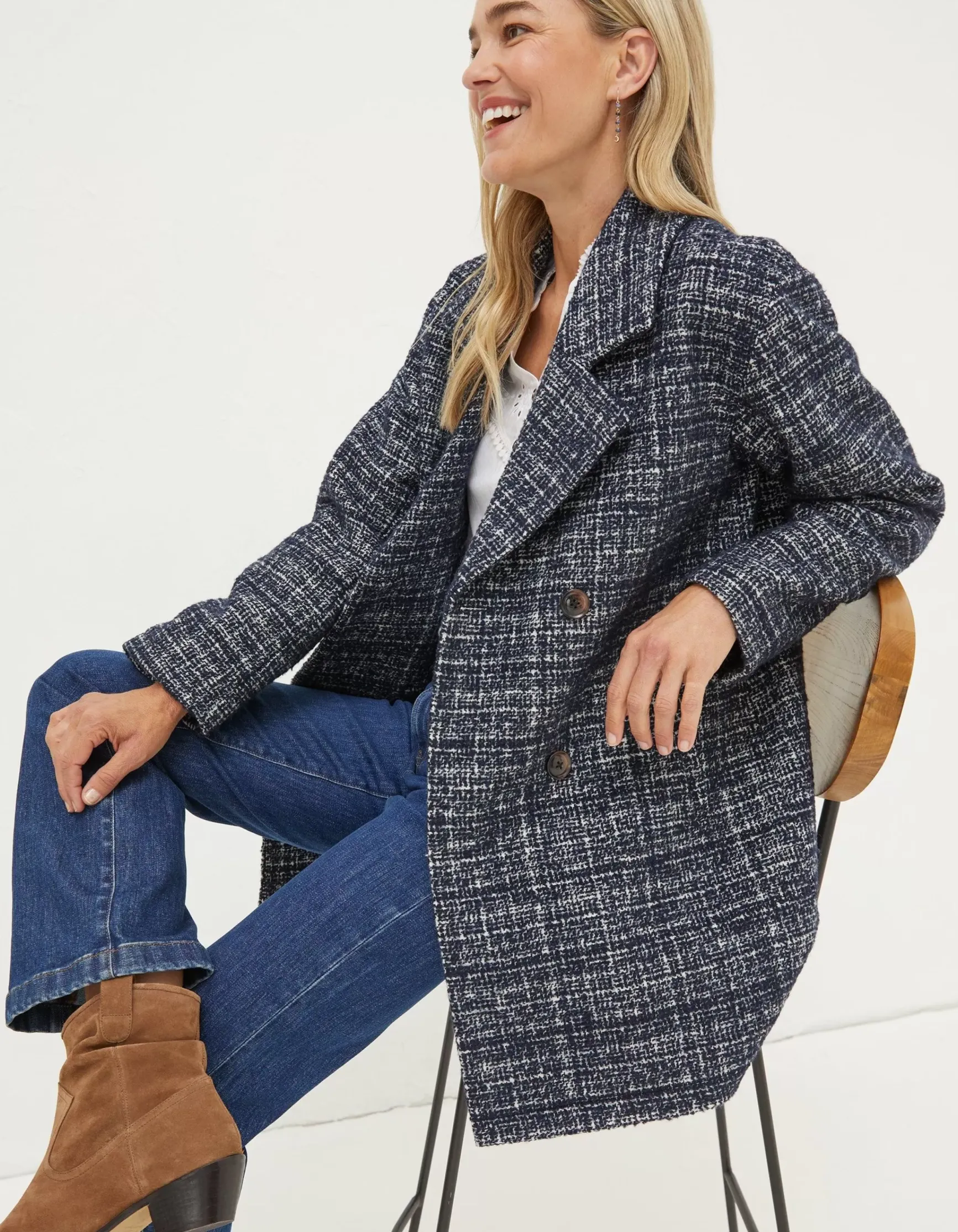 FatFace Blair Wool Blend Coat|Women Coats & Jackets