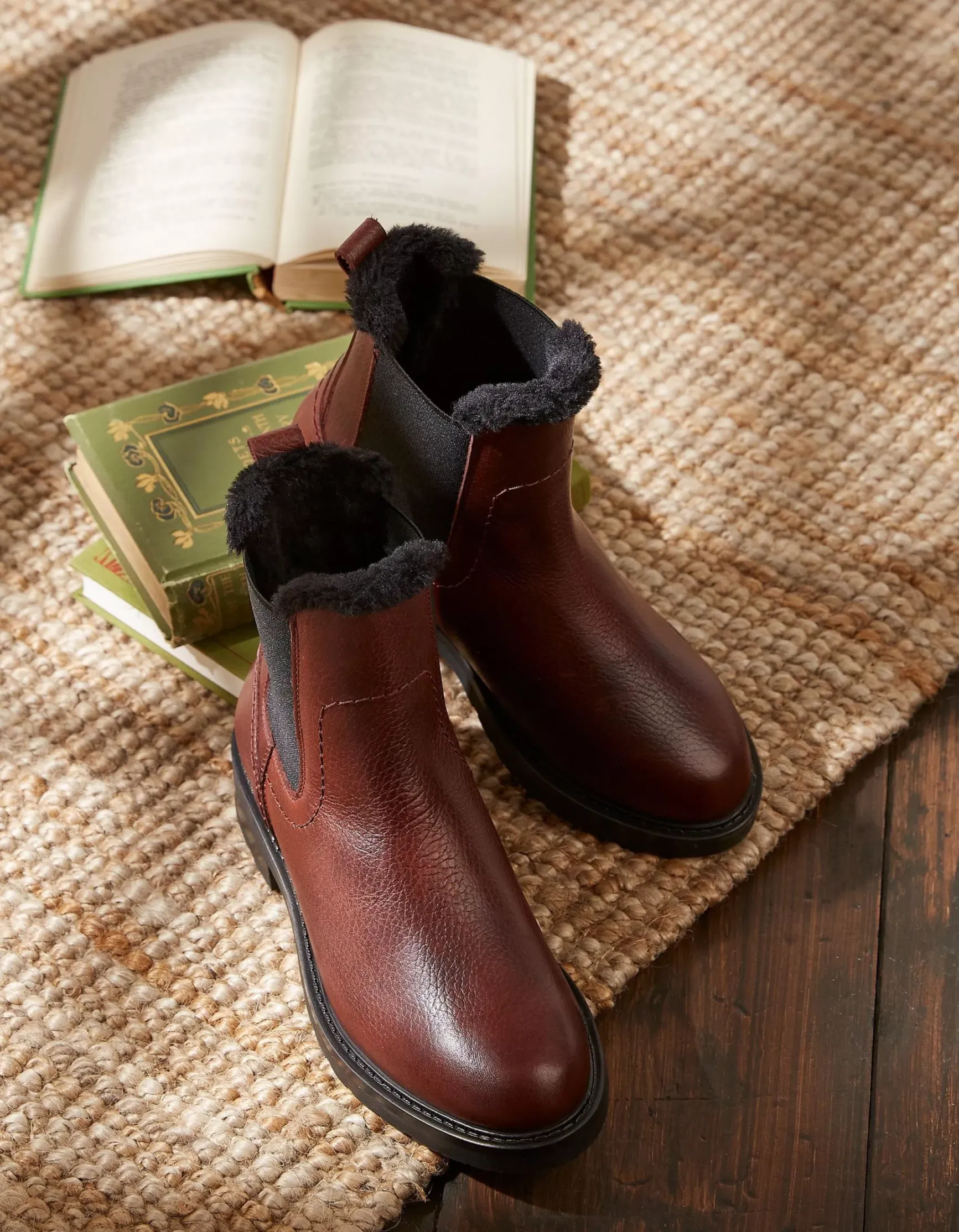 FatFace Blake Fur Lined Chelsea Boot|Women View All