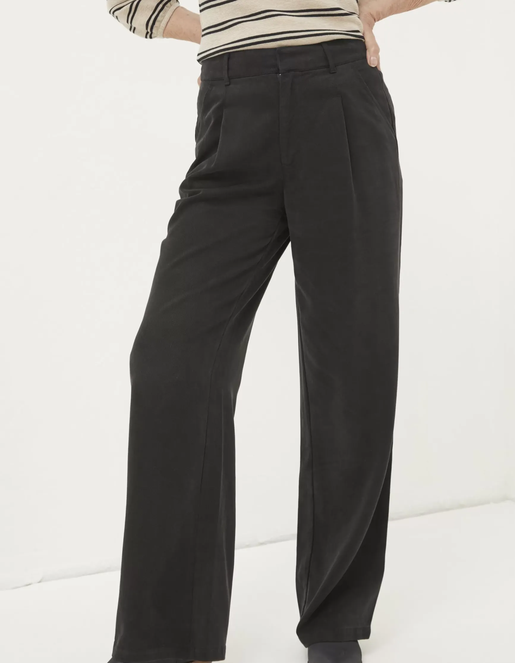 FatFace Blake Wide Leg Drape Trousers|Women View All