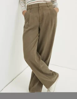 FatFace Blake Wide Leg Drape Trousers|Women View All