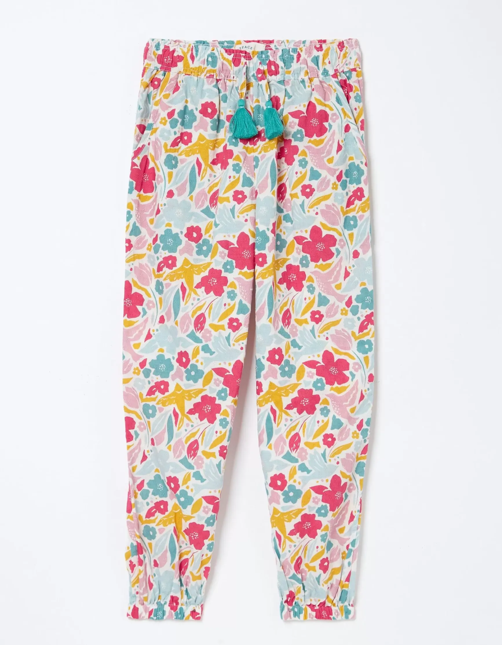 FatFace Blooms Cuffed Beach Trousers|Girls View All