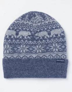 FatFace Bobbi Bear Fairisle Beanie|Kids View All