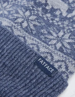 FatFace Bobbi Bear Fairisle Beanie|Kids View All