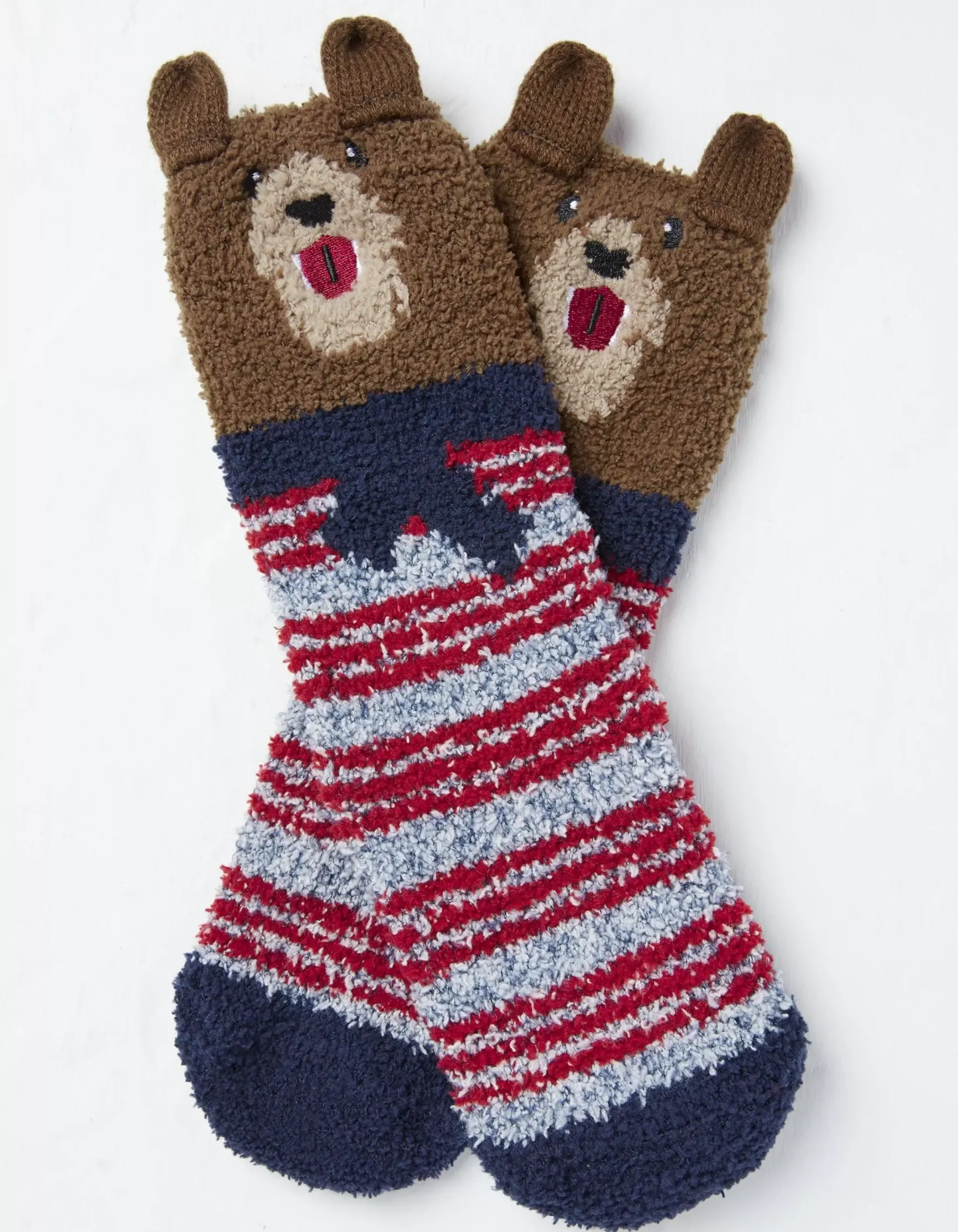 FatFace Bobbi Bear Fluffy Socks|Kids View All