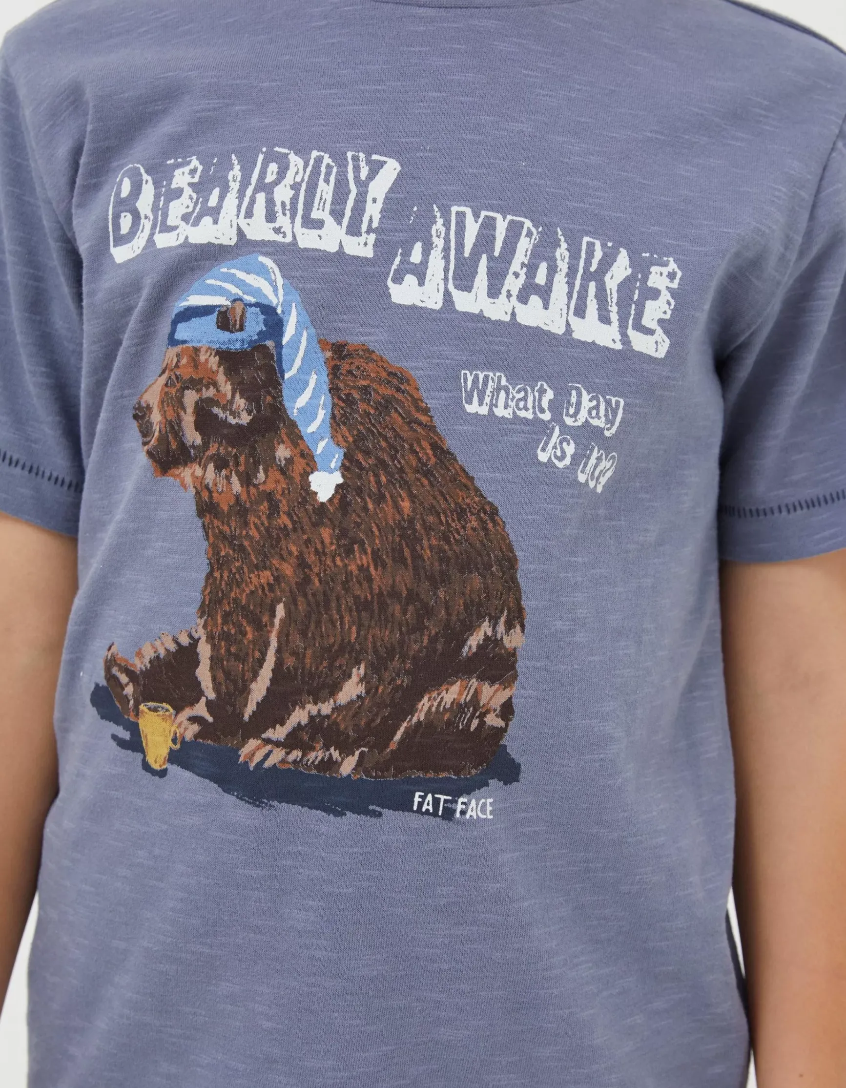 FatFace Bobbi Bear Graphic T-Shirt|Boys T-Shirts & Polos
