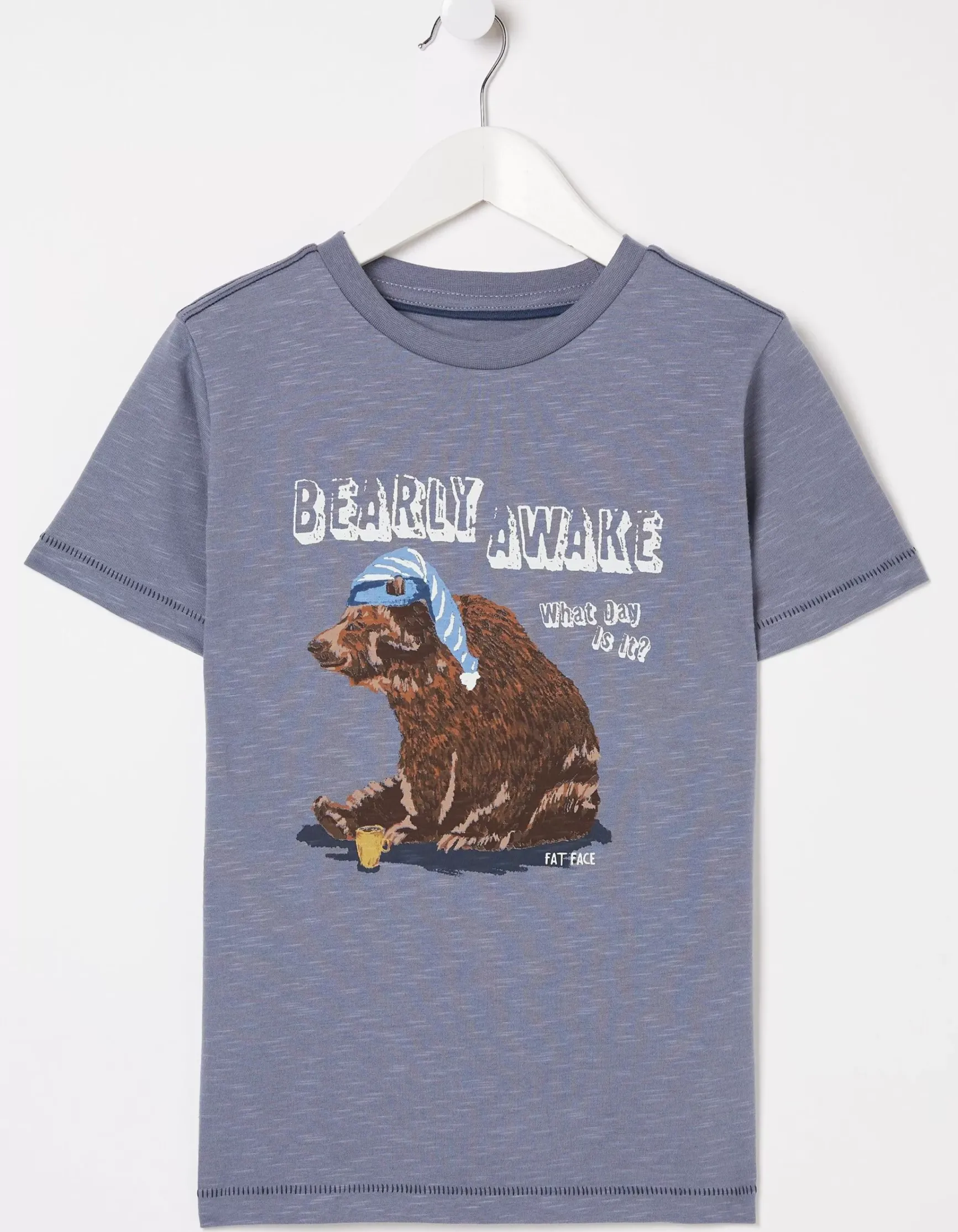 FatFace Bobbi Bear Graphic T-Shirt|Boys T-Shirts & Polos