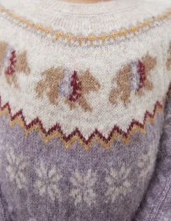FatFace Bobbi Bear Knitted Crew Jumper|Girls View All