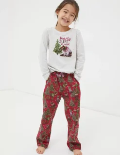 FatFace Bobbi Bear Pyjama Set|Boys View All
