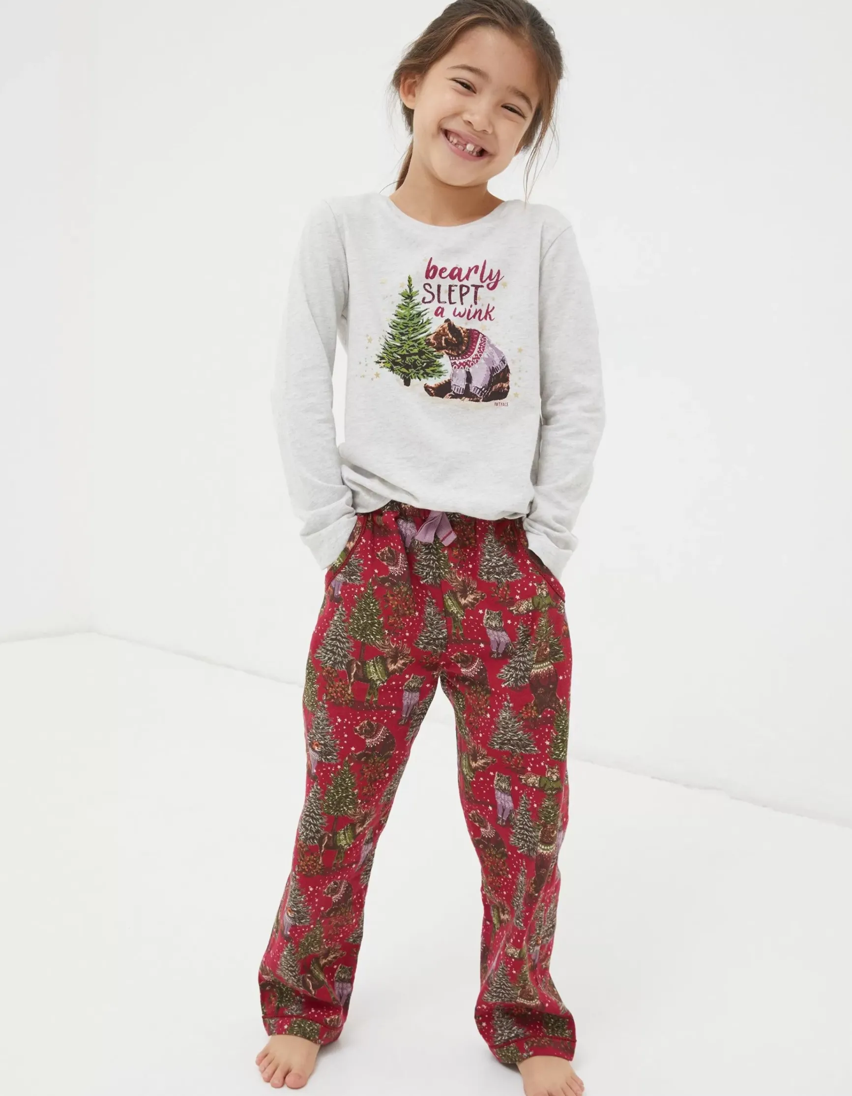 FatFace Bobbi Bear Pyjama Set|Boys View All