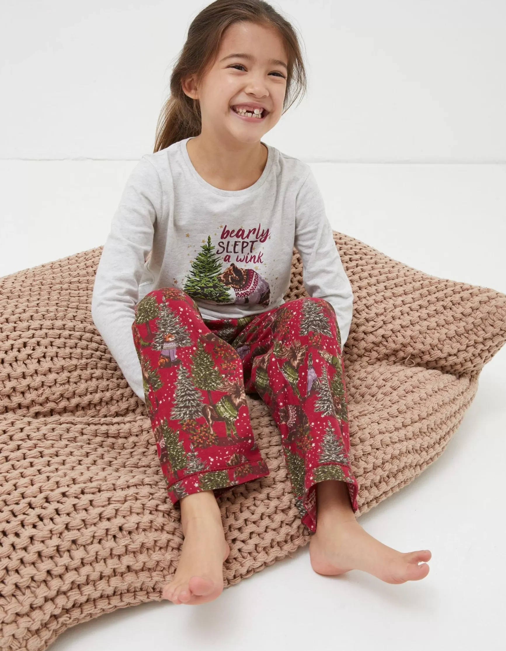 FatFace Bobbi Bear Pyjama Set|Boys View All