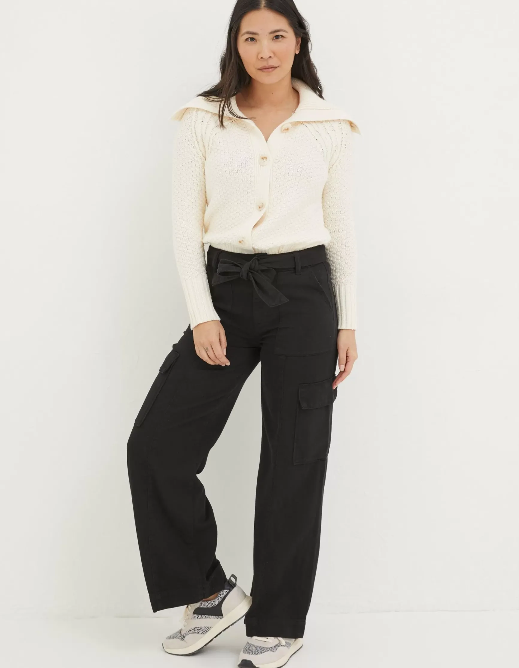 FatFace Bodi Belted Cargo Trouser|Women View All