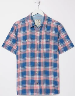 FatFace Bodmin Indigo Check Shirt|Men View All