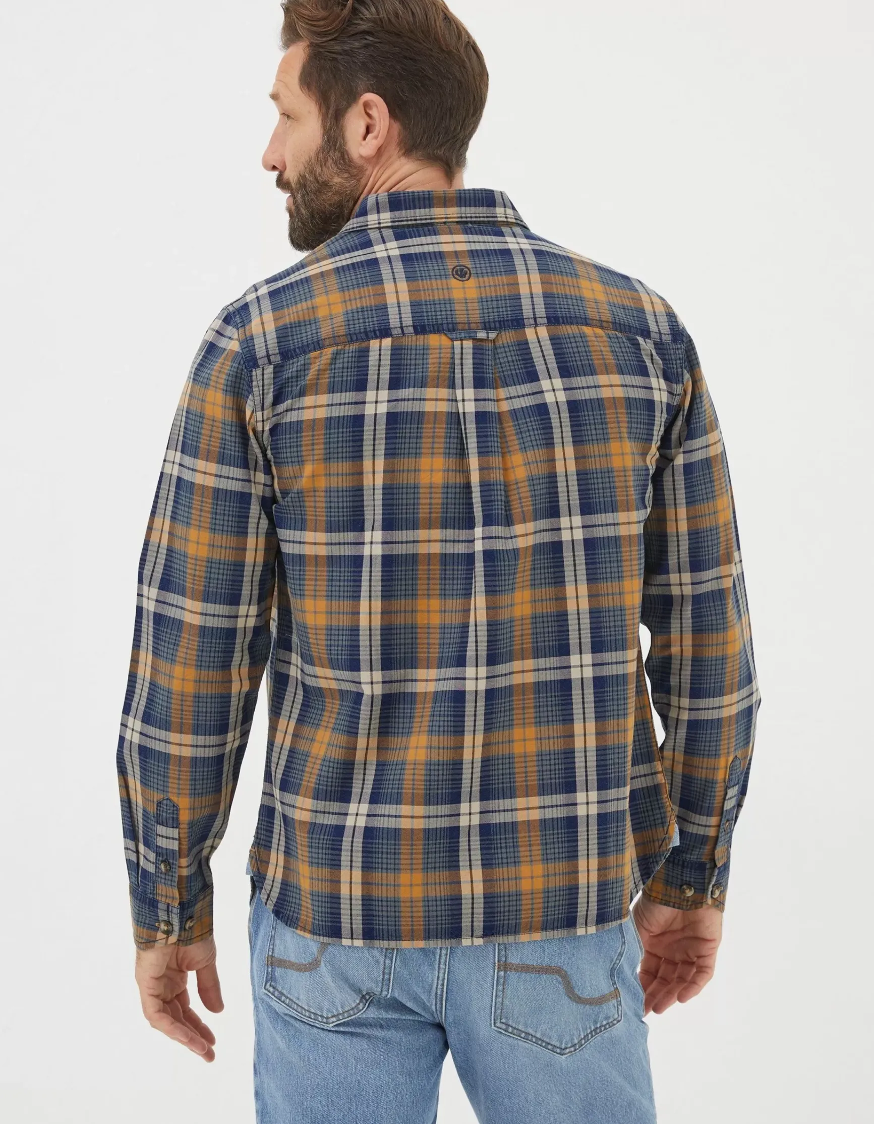 FatFace Bonby Indigo Check Shirt|Men View All