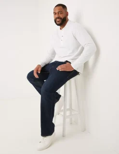 FatFace Bootcut Dark Vintage Wash Jeans|Men Jeans
