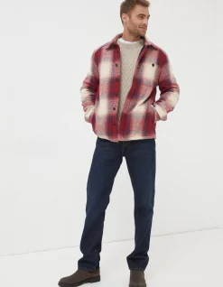 FatFace Boulby Check Overshirt|Men View All