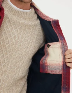 FatFace Boulby Check Overshirt|Men View All
