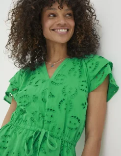 FatFace Brady Broderie Dress|Women Dresses