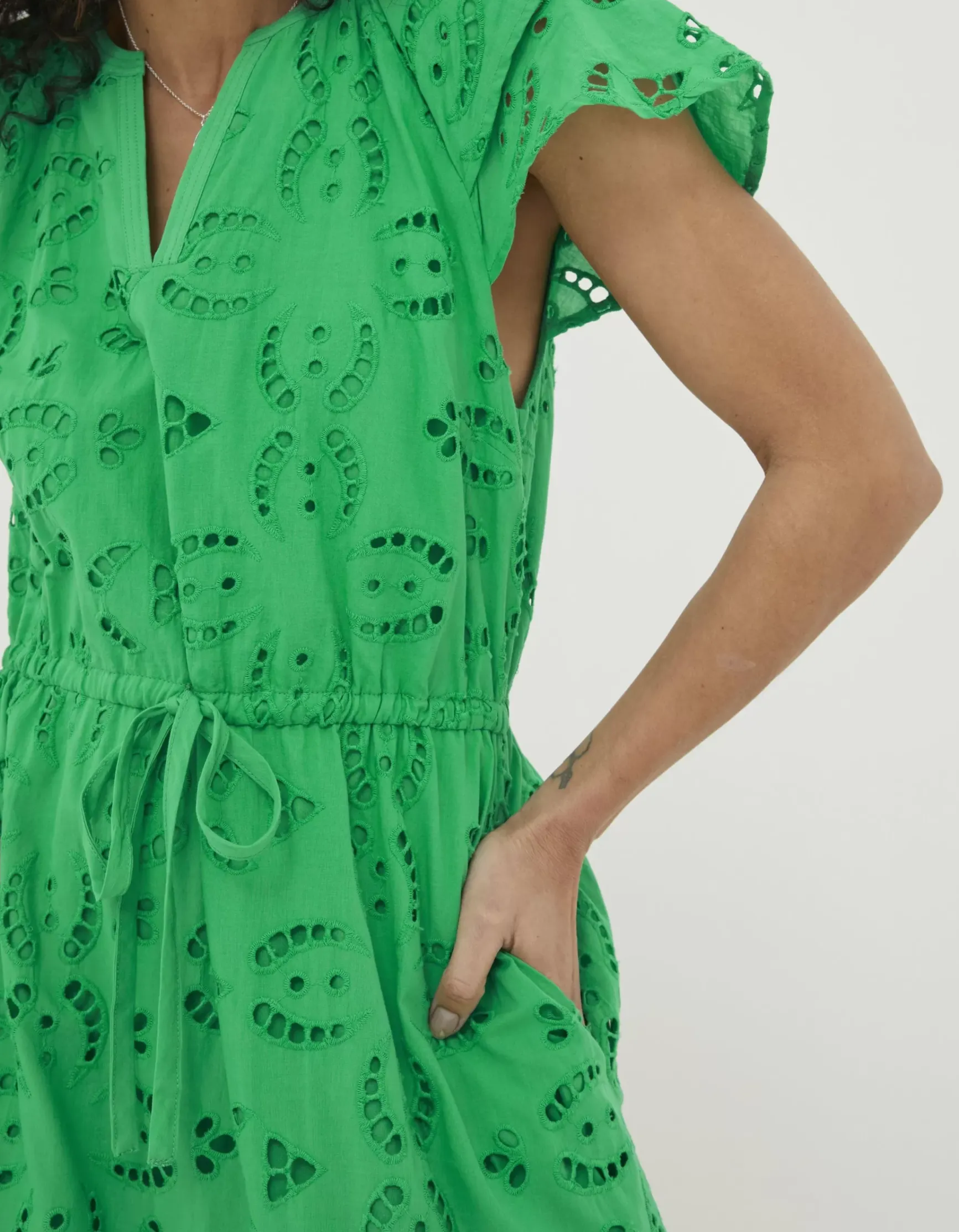FatFace Brady Broderie Dress|Women Dresses