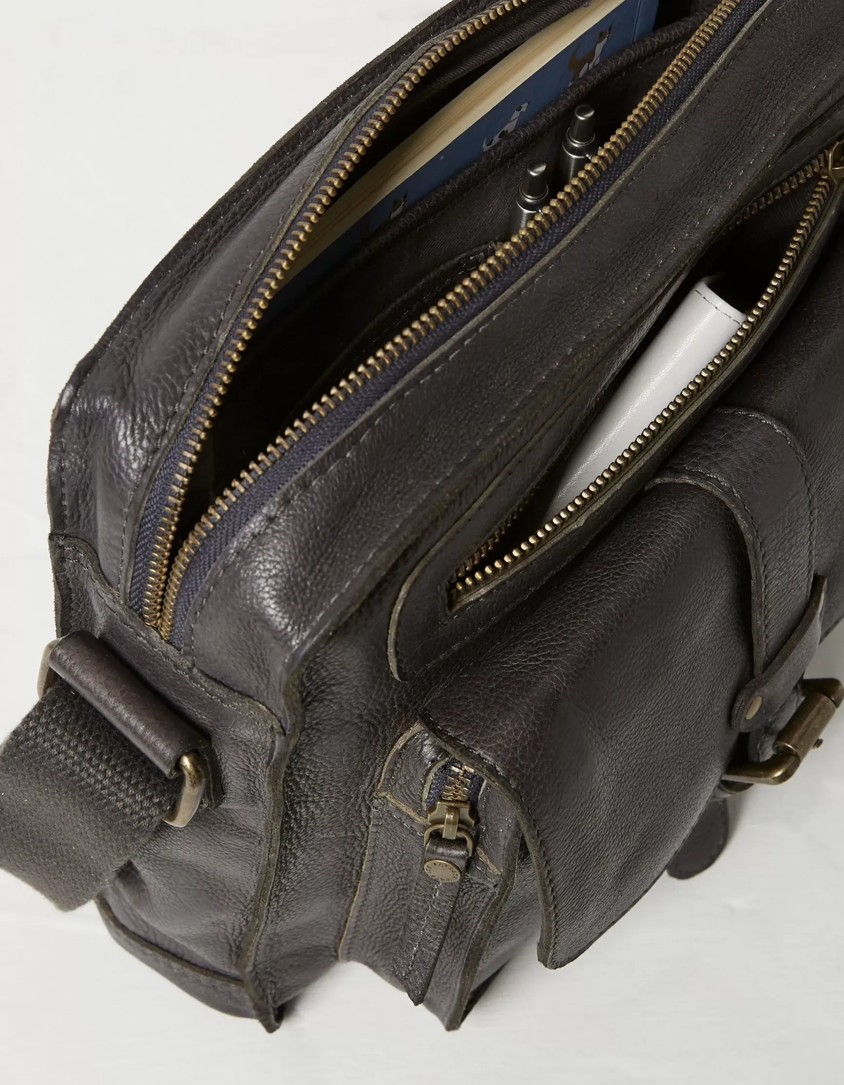 FatFace Bramdean Leather Crossbody Bag|Men View All