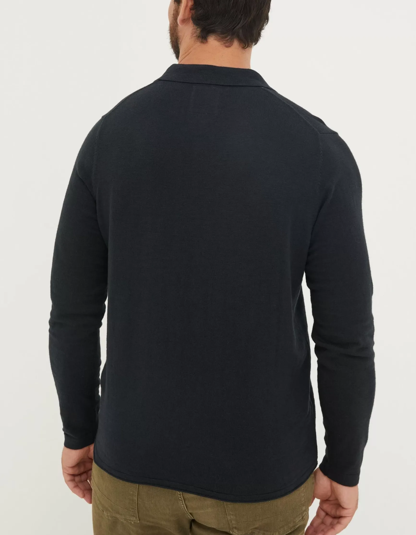 FatFace Braunton Collared Jumper|Men Knitwear
