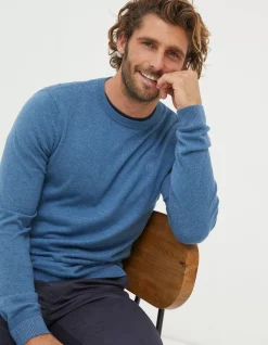 FatFace Braunton Crew Jumper|Men Knitwear