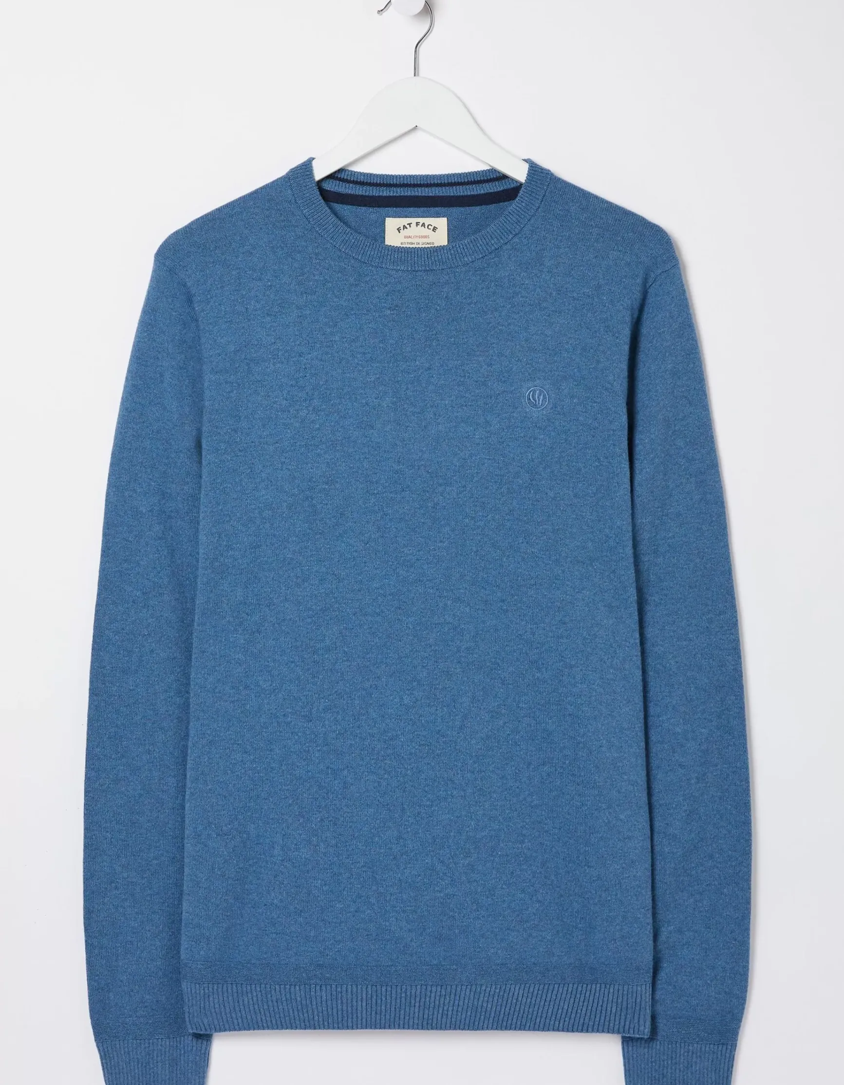 FatFace Braunton Crew Jumper|Men Knitwear