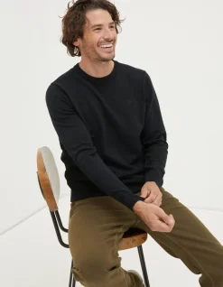 FatFace Braunton Crew Jumper|Men Knitwear