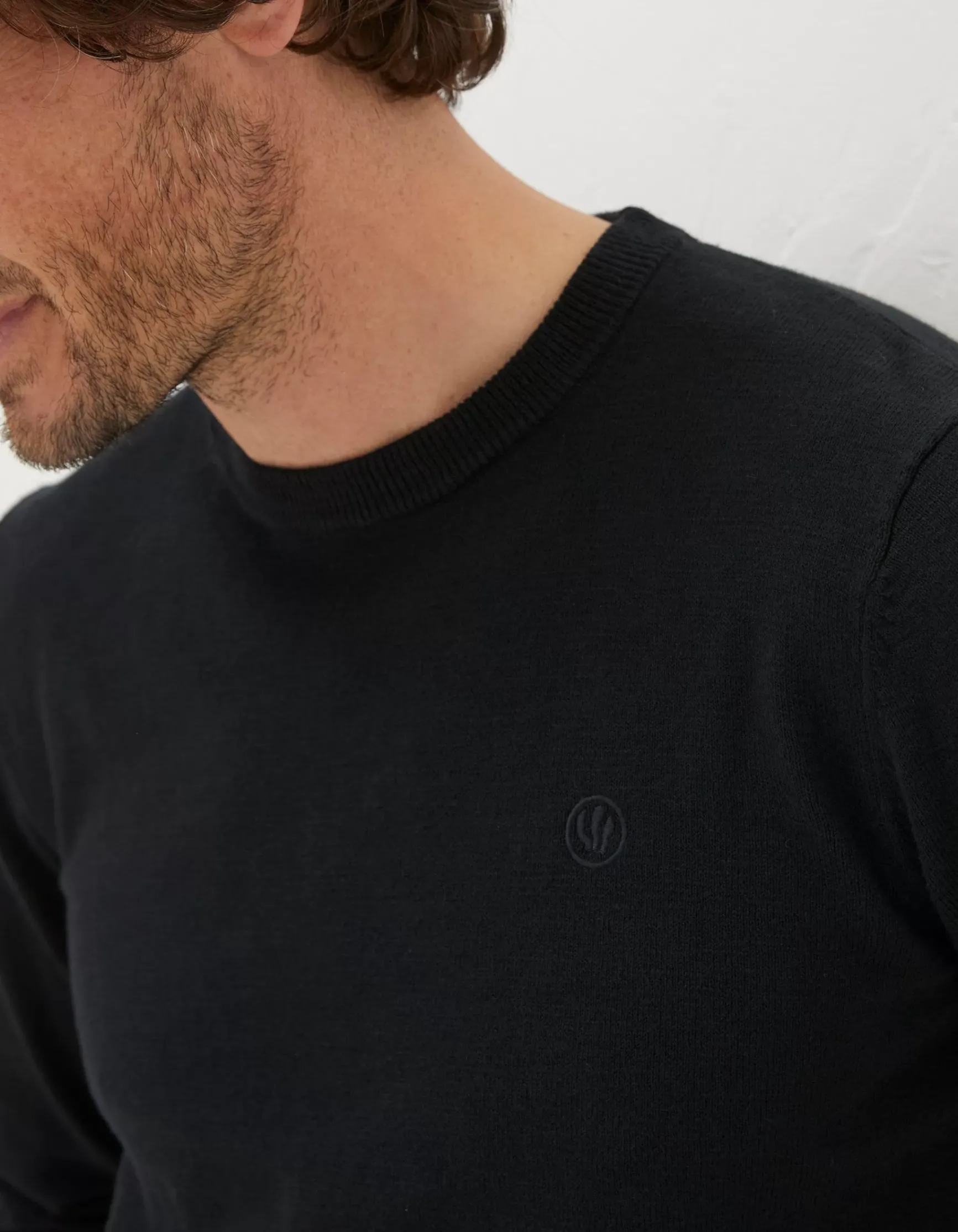 FatFace Braunton Crew Jumper|Men Knitwear