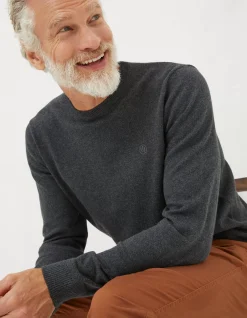 FatFace Braunton Crew Jumper|Men Knitwear