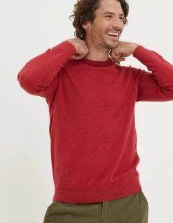 FatFace Braunton Crew Jumper|Men Knitwear