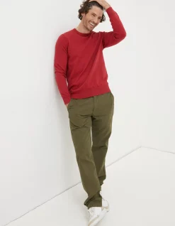 FatFace Braunton Crew Jumper|Men Knitwear