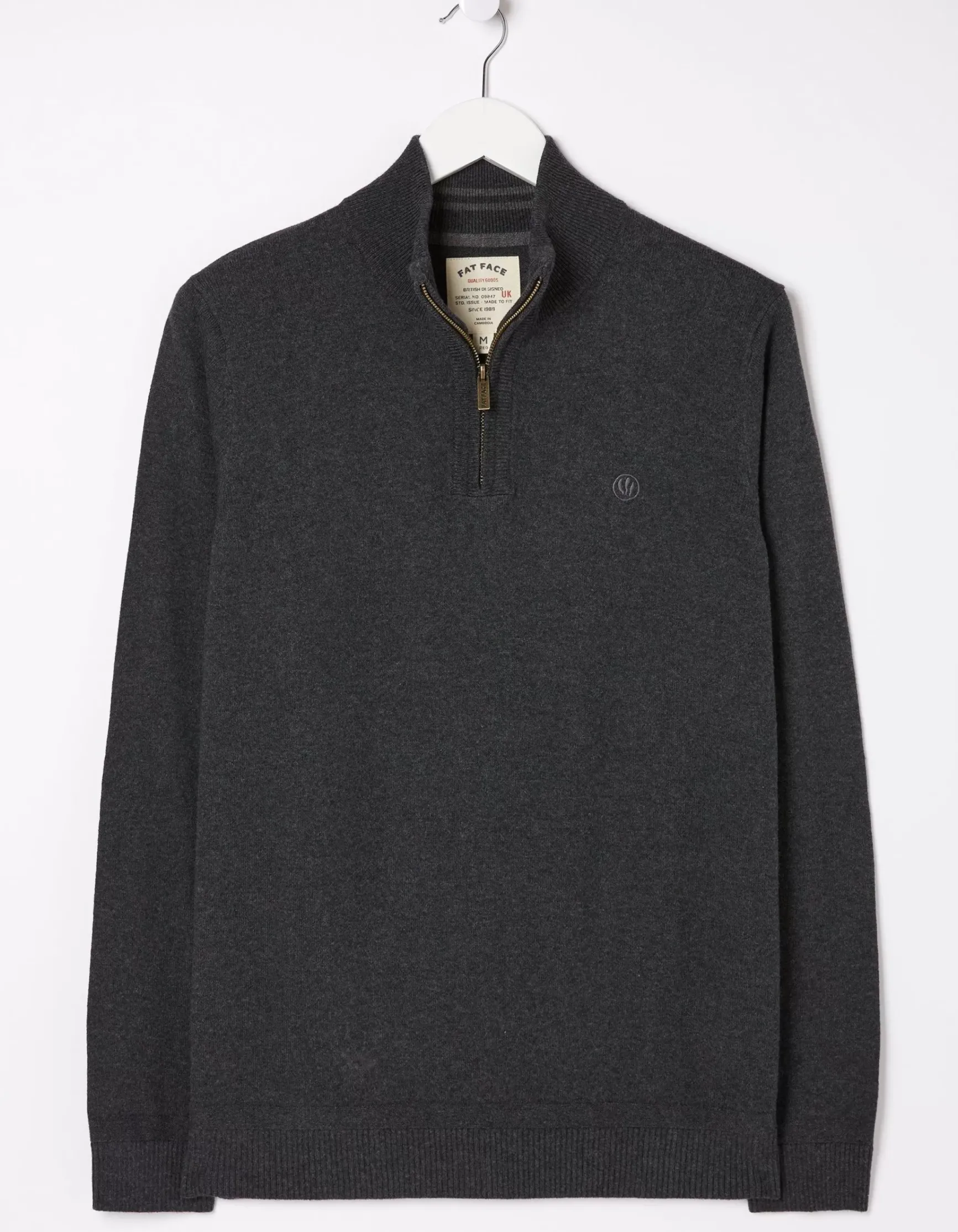 FatFace Braunton Half Neck Jumper|Men Knitwear