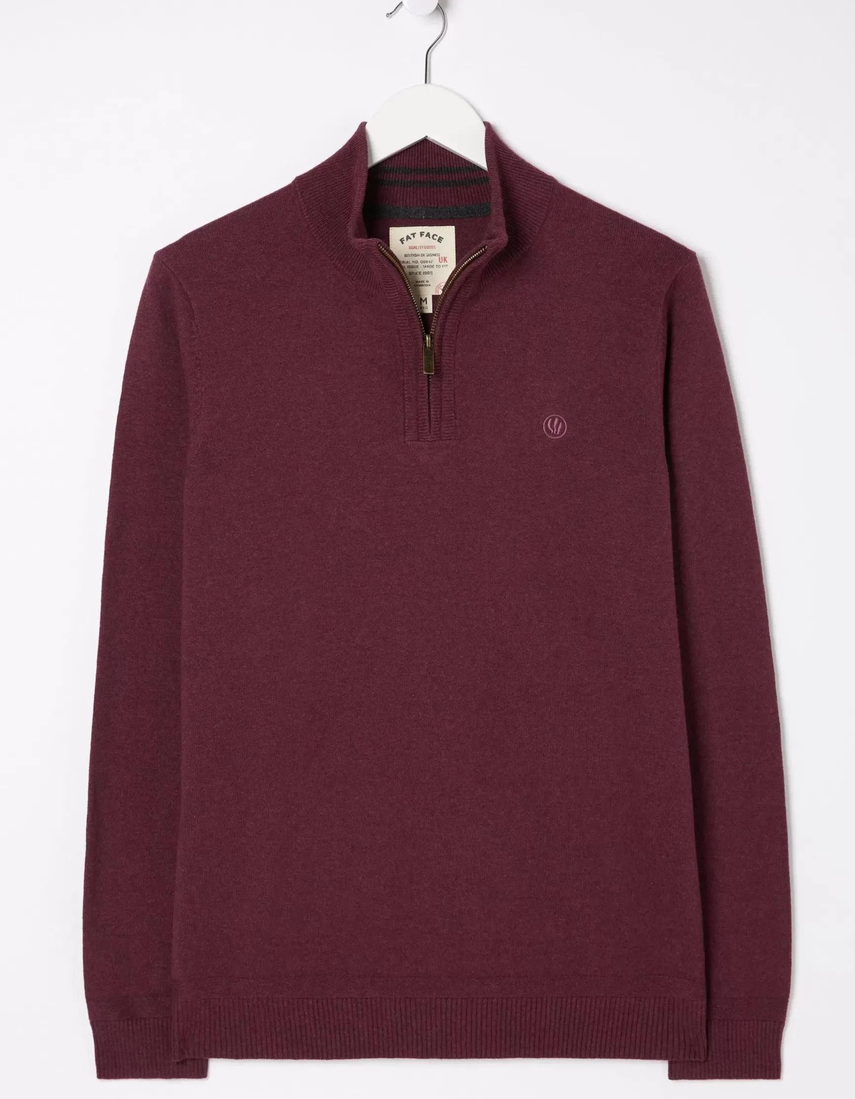 FatFace Braunton Half Neck Jumper|Men View All