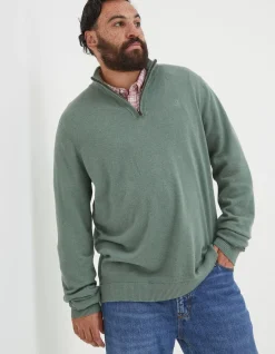 FatFace Braunton Half Neck Jumper|Men Knitwear