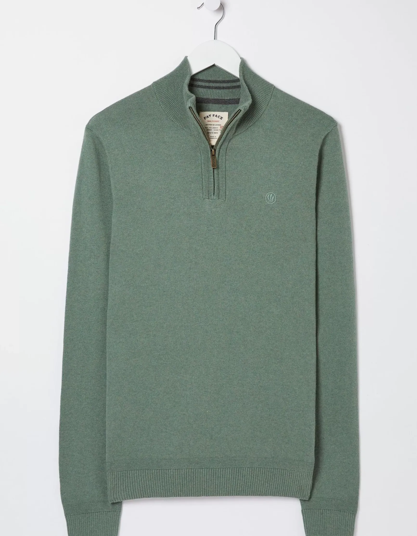 FatFace Braunton Half Neck Jumper|Men Knitwear